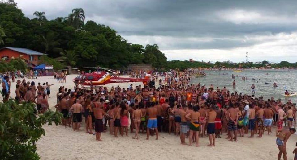 Homem morre afogado na praia da daniela em florianópolis